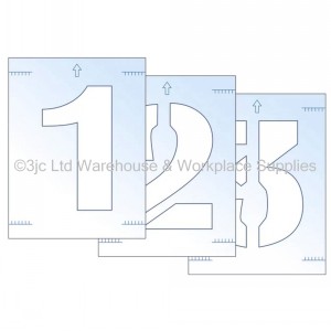 Letter & Number Stencil Kit Extra Large 300mm